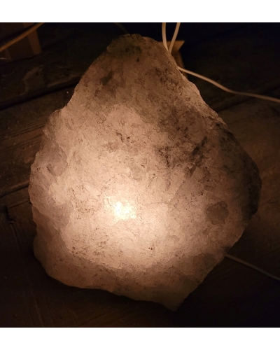 Lampa Solna Biała Kłodawa +/- 6 KG 20 cm Polska Jonizacja Powietrza