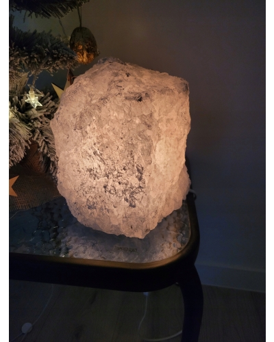 Lampa Solna Biała Kłodawa +/- 6 KG 20 cm Polska Jonizacja Powietrza