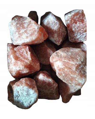 Kruchy solne Sól Kłodawska 30 KG, Bryły soli różowe Polska 5-20 cm sztuka