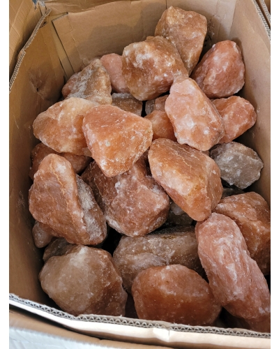 Kruchy solne Sól Kłodawska 15 KG Bryły soli różowe Polska 5-25 cm Grota