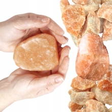 Bryły solne Sól Kłodawska różowa Kruchy solne grota Polska 1000KG 5-20cm