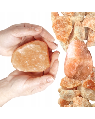 Bryły solne Sól Kłodawska różowa Kruchy solne grota Polska 1000KG 5-20cm