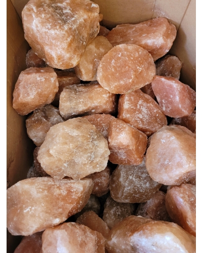 Bryły solne Sól Kłodawska różowa Kruchy solne grota Polska 1000KG 5-20cm