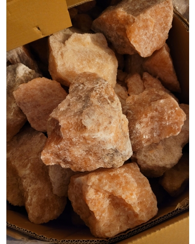 Bryły solne Sól Kłodawska różowa Kruchy solne grota Polska 1000KG 5-20cm