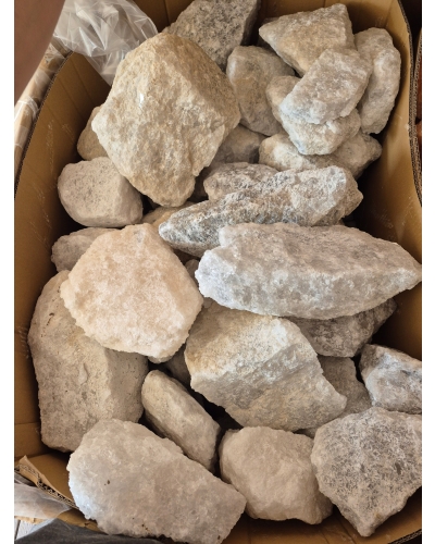 Kruchy solne Białe Sól Kłodawska 20 KG Bryły Grota Solna Polska 5-20 cm