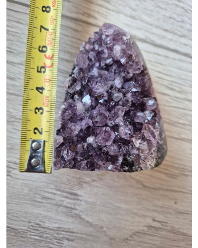 Ametyst szczotka +/- 200 gram 6 cm geoda stojąca Brazylia amulet szcześcia