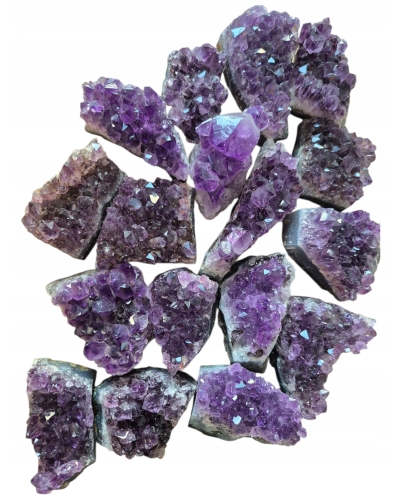 Ametyst Szczotka +/- 200 gram 8 cm Wysoka Jakość Brazylia Ezoteryka