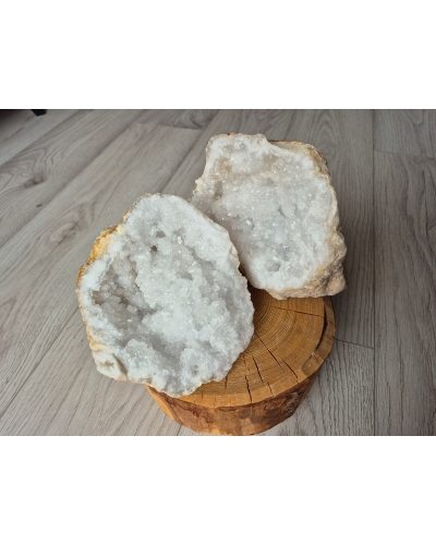 Geoda kwarcowa z Maroka 3kg 18 cm / Naturalny kryształ / Energia Całość