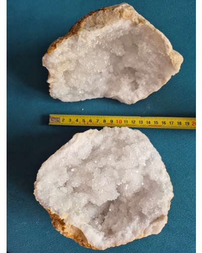 Geoda kwarcowa z Maroka 3kg 18 cm / Naturalny kryształ / Energia Całość