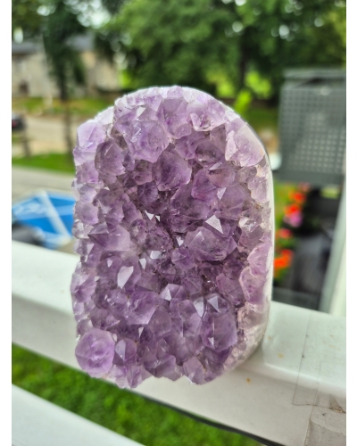 Ametyst Szczotka 550 gramów 10 cm Stojąca Brazylia Wysoka Jakość