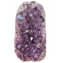 Ametyst szczotka +/- 350 gram 7 cm geoda stojąca Brazylia amulet szcześcia