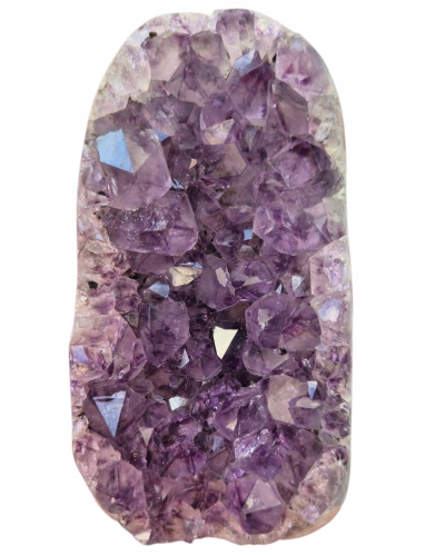 Ametyst szczotka +/- 350 gram 7 cm geoda stojąca Brazylia amulet szcześcia