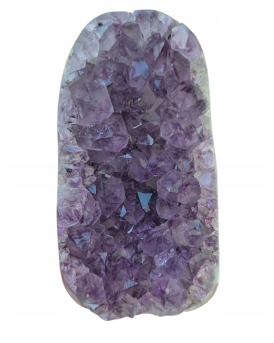 Ametyst szczotka +/- 350 gram 7 cm geoda stojąca Brazylia amulet szcześcia