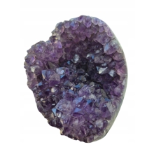 Ametyst szczotka +/- 450 gram 8 cm geoda stojąca Brazylia amulet szcześcia