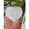 Selenitowe Serce 700g 12cm Maroko Kryształ Spokoju Energia Minerał Selenit